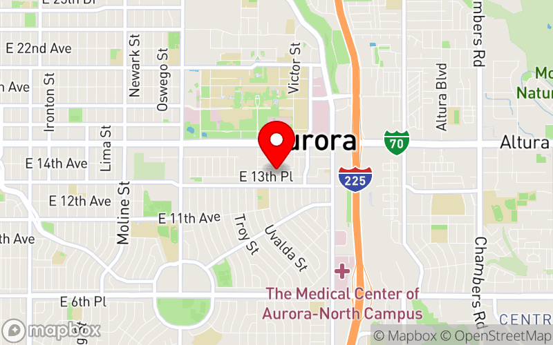 Map for ATTACH 2024 CONFERENCE at 13200 E 14th Pl, Aurora, CO 80011, USA Map for ATTACH 2024 CONFERENCE at 13200 E 14th Pl, Aurora, CO 80011, USA