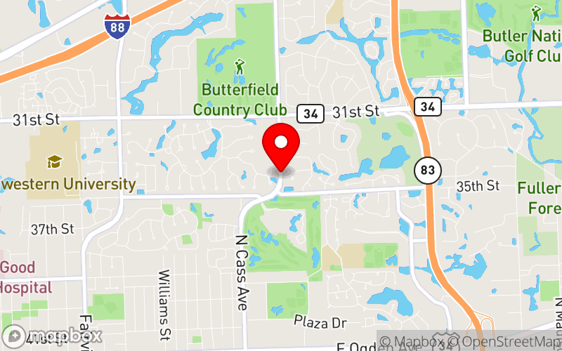 Map for AOTA Specialty Conference: Mental Health at 3500 Midwest Road, Oak Brook, Illinois 60523 Map for AOTA Specialty Conference: Mental Health at 3500 Midwest Road, Oak Brook, Illinois 60523
