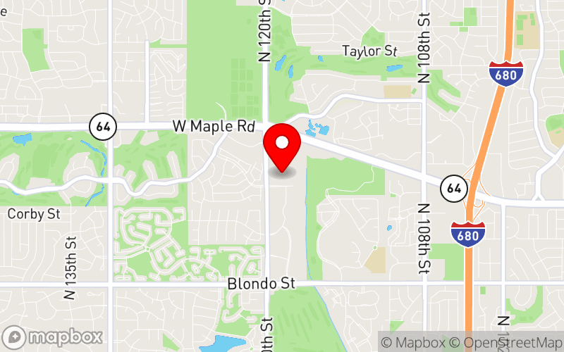 Map for NAMFT Spring 2024 Conference at 11830 Stonegate Dr., Omaha, Nebraska, 68164, United States Map for NAMFT Spring 2024 Conference at 11830 Stonegate Dr., Omaha, Nebraska, 68164, United States