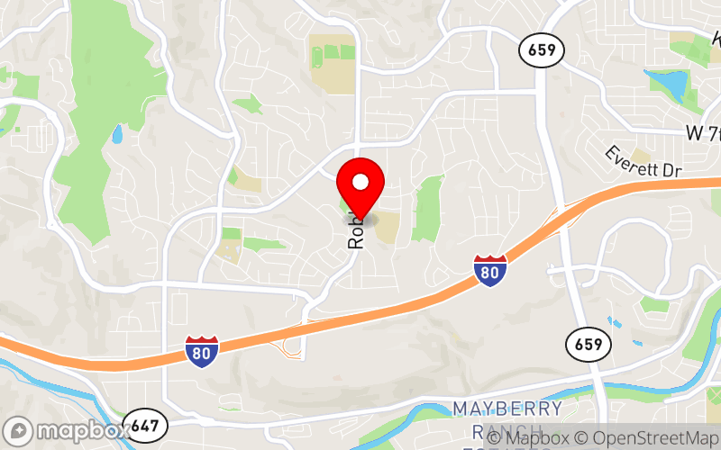 Map for 3rd Annual Washoe County Youth Mental Health Summit at 1220 Robb Drive, Reno, NV 89523, United States