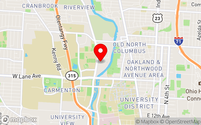 Map for 2024 African American Behavioral Health Conference at 2400 Olentangy River Rd, Columbus, Ohio 43210 Map for 2024 African American Behavioral Health Conference at 2400 Olentangy River Rd, Columbus, Ohio 43210