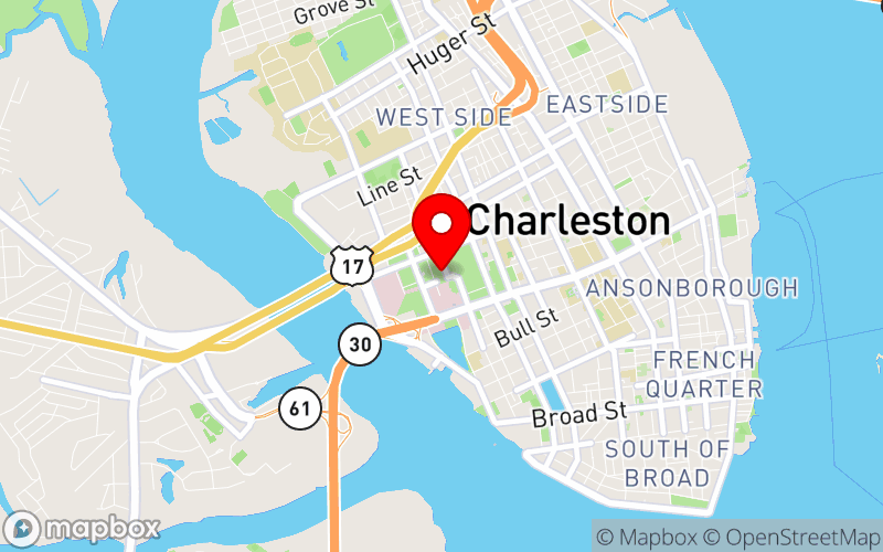 Map for Annual Update in Psychiatry at 67 President Street, Charleston, SC 29425 Map for Annual Update in Psychiatry at 67 President Street, Charleston, SC 29425