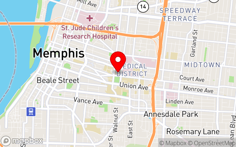 Map for 2024 Psychiatry Advocacy Collaborative Teams Summit (PACTS) at 800 Madison Avenue, Memphis, TN 38163 Map for 2024 Psychiatry Advocacy Collaborative Teams Summit (PACTS) at 800 Madison Avenue, Memphis, TN 38163