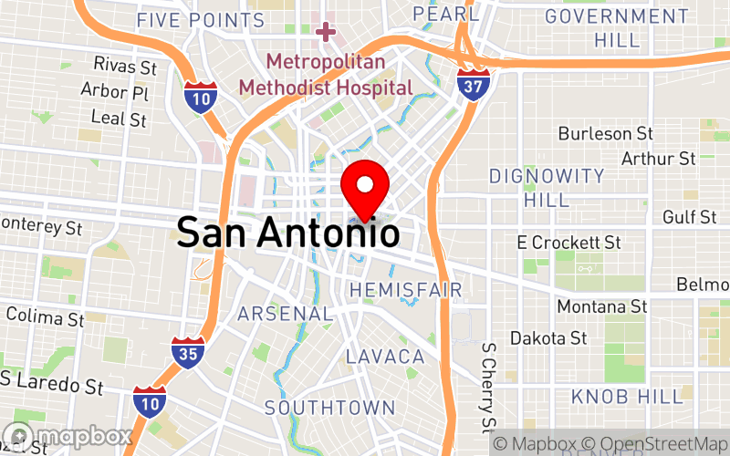 Map for 2024 National Latino Behavioral Health Conference at 23 Losoya St, San Antonio, TX 78205, United States Map for 2024 National Latino Behavioral Health Conference at 23 Losoya St, San Antonio, TX 78205, United States