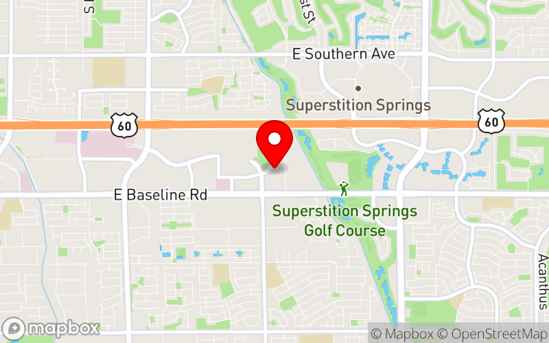 Map for FALL CONFERENCE 2025 at 5850 E Still Cir, Mesa, AZ 85206