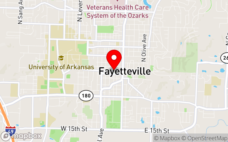 Map for Fifth Annual Play Therapy Conference at 1 University of Arkansas, Fayetteville, AR 72701 Map for Fifth Annual Play Therapy Conference at 1 University of Arkansas, Fayetteville, AR 72701