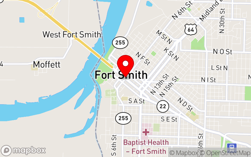 Map for Motivate 2025 at Arkansas Colleges of Health Education, Fort Smith, AR Map for Motivate 2025 at Arkansas Colleges of Health Education, Fort Smith, AR