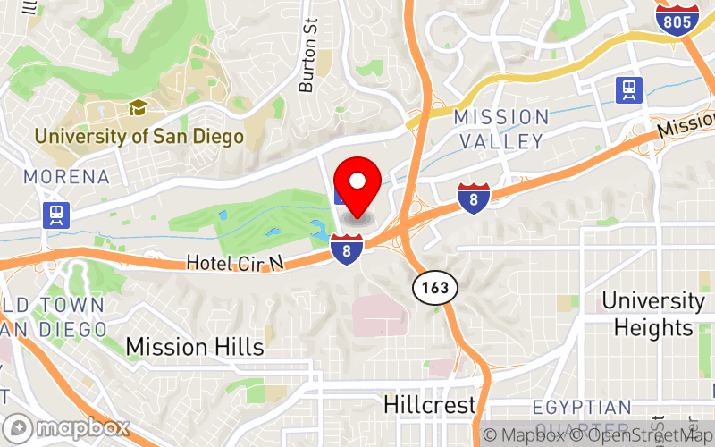 Map for The Integrative Medicine for Mental Health (IMMH) Conference at 500 Hotel Cir N, San Diego, CA 92108