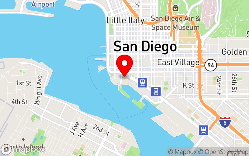 Map for AIC 2025 at 1 Market Pl, San Diego, CA 92101 Map for AIC 2025 at 1 Market Pl, San Diego, CA 92101