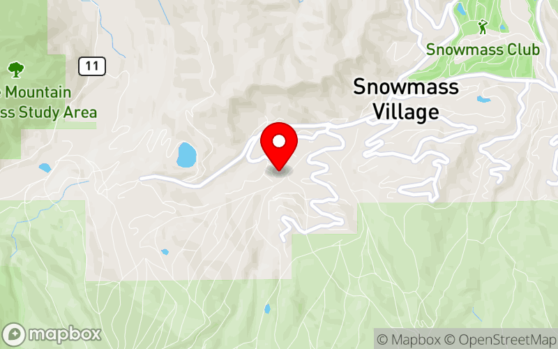 Map for OCR Fall Conference 2025 at 100 Elbert Ln, Snowmass Village, CO 81615