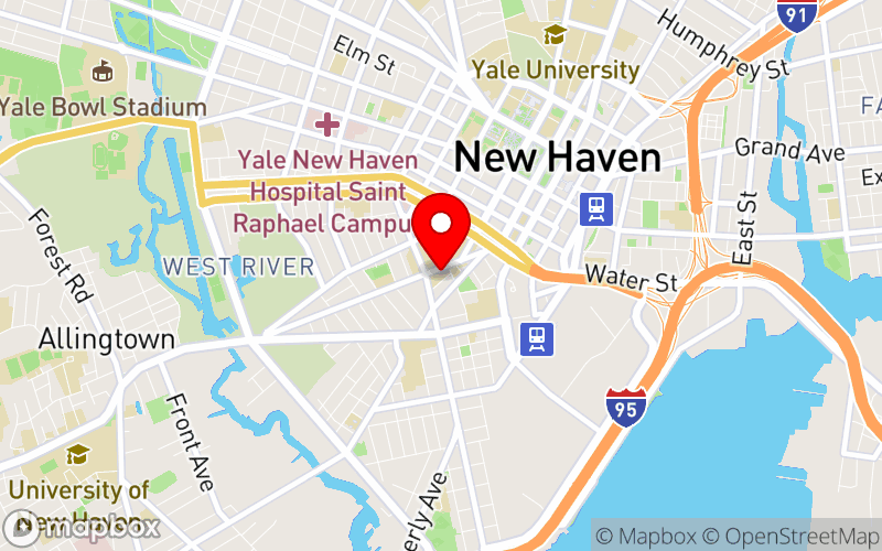 Map for Yale-NAMI Conference on Neuroscience, Mental Health, and Society at 300 Cedar St., New Haven, CT Map for Yale-NAMI Conference on Neuroscience, Mental Health, and Society at 300 Cedar St., New Haven, CT
