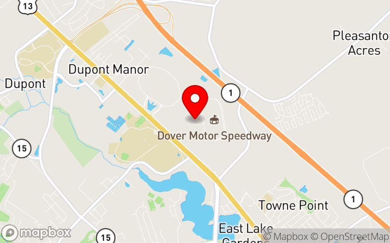 Map for NAMI Delaware's Inspiring Hope Conference at 1131 N. DuPont Highway, Dover, DE 19901, United States