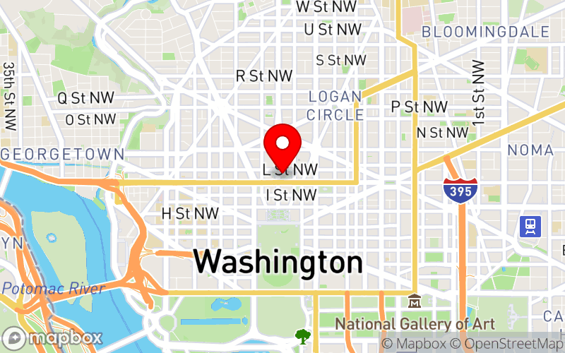 Map for The 2025 Ryan White HIV/AIDS Program CLINICAL CONFERENCE at 1001 16th St NW, Washington, DC 20036, United States Map for The 2025 Ryan White HIV/AIDS Program CLINICAL CONFERENCE at 1001 16th St NW, Washington, DC 20036, United States