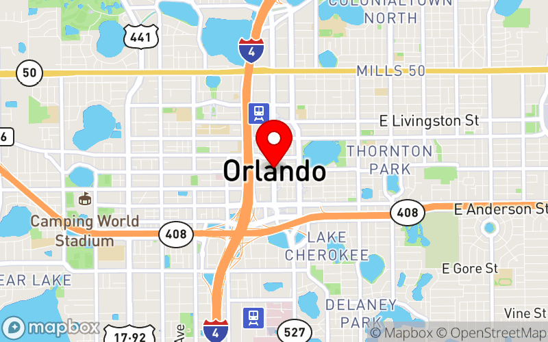 Map for 2025 Fall CME Meeting & Expo at One Grand Cypress Way, Orlando, FL 32899