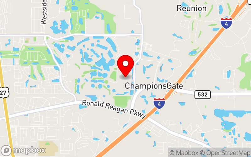 Map for Elevate Conscious Discipline Teacher Conference at 1500 Masters Blvd, Championsgate, FL 33896 Map for Elevate Conscious Discipline Teacher Conference at 1500 Masters Blvd, Championsgate, FL 33896