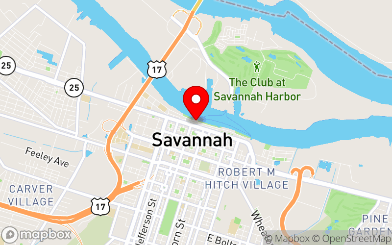 Map for Southeast Conference on School Climate at 2 W Bay Street, Savannah, GA 31401 Map for Southeast Conference on School Climate at 2 W Bay Street, Savannah, GA 31401