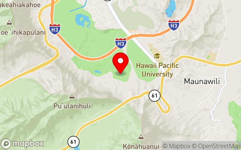 Map for Hope Woven In: Strengthening the Fabric of Infant & Early Childhood Mental Health at 45-550 Kionaole Road, Kaneohe, HI 96744