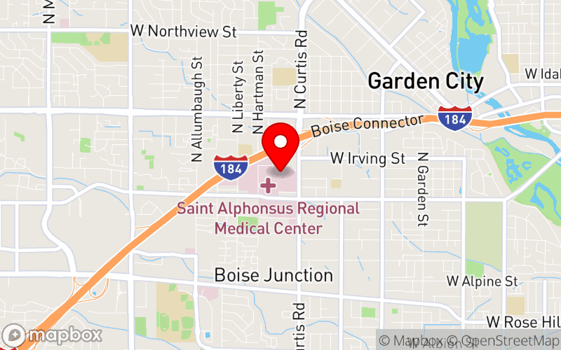 Map for The NAMI Idaho 2025 Mental Health Conference presented by Paradigm Treatment at 1055 N. Curtis Road, Boise, Idaho