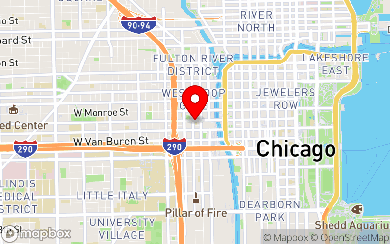 Map for Nurturing Resilience Through Hope and Healing - 1st Annual Conference on Children's Mental Health at 565 West Adams Street, Chicago, Illinois 60661, United States