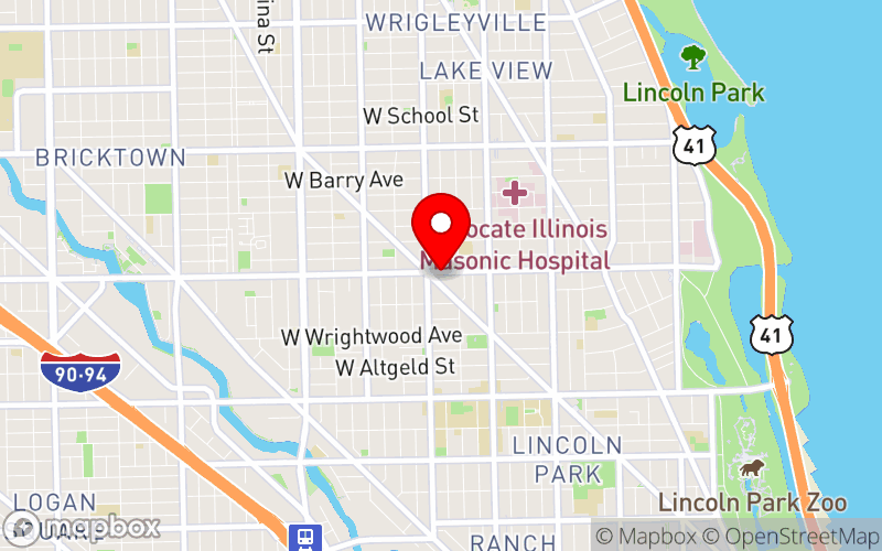 Map for Correctional Mental Health Care Conference 2025 at 1145 W. Diversey, Chicago, IL 60614 Map for Correctional Mental Health Care Conference 2025 at 1145 W. Diversey, Chicago, IL 60614