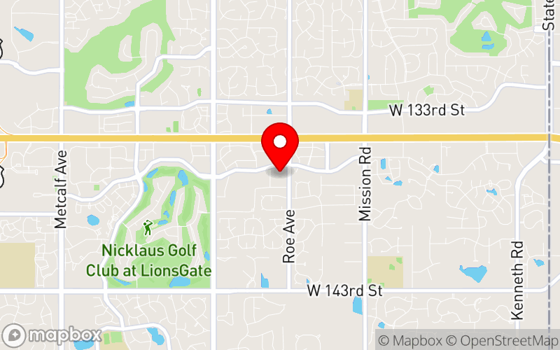 Map for 2025 KCA Counseling Conference at 13720 Roe Ave, Leawood, KS 66224 Map for 2025 KCA Counseling Conference at 13720 Roe Ave, Leawood, KS 66224