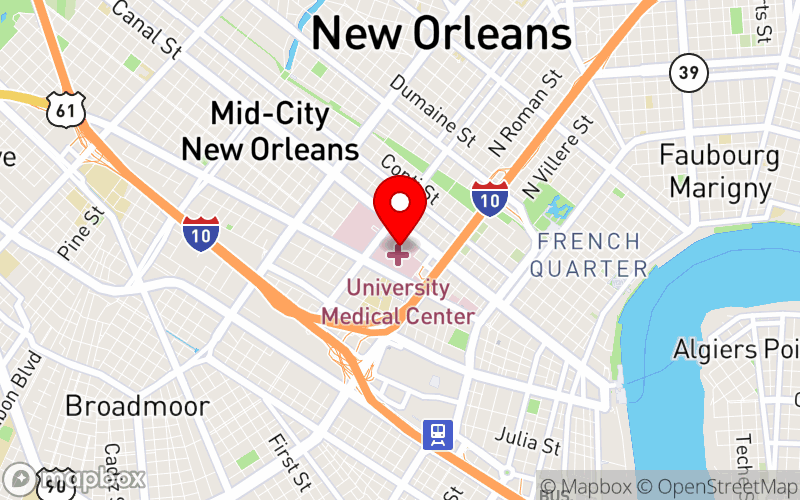 Map for 2025 Spring Meeting - Louisiana Psychiatric Medical Association at 2000 Canal Street, New Orleans, LA 70112 Map for 2025 Spring Meeting - Louisiana Psychiatric Medical Association at 2000 Canal Street, New Orleans, LA 70112