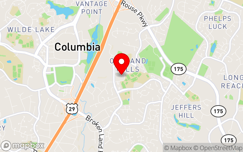 Map for MASBHC 2025 Annual Conference: Pathways to Resilience at 5885 Robert Oliver Place, Columbia, MD 21045 Map for MASBHC 2025 Annual Conference: Pathways to Resilience at 5885 Robert Oliver Place, Columbia, MD 21045