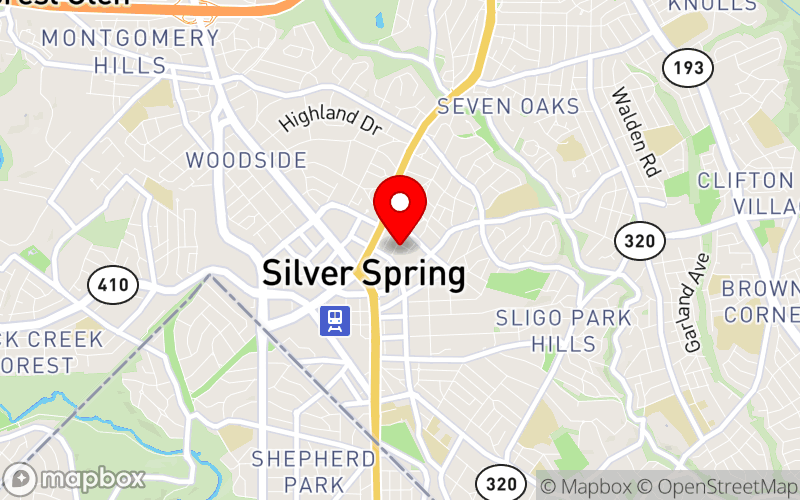 Map for 6th Annual Black Mental Wellness Conference at 1 Veterans Pl, Silver Spring, MD 20910, USA
