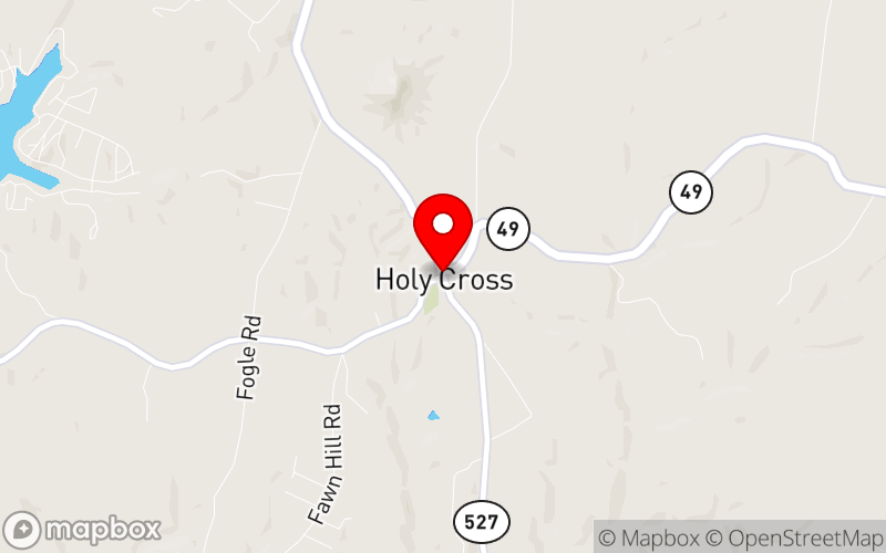 Map for NECBHN Free Annual Conference 2025 at The College of Holy Cross, Worcester, MA