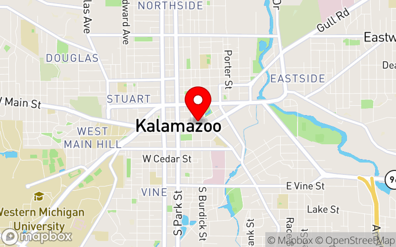 Map for Michigan School Counselor Association Conference 2025 at 100 W Michigan Avenue, Kalamazoo, MI 49007 Map for Michigan School Counselor Association Conference 2025 at 100 W Michigan Avenue, Kalamazoo, MI 49007
