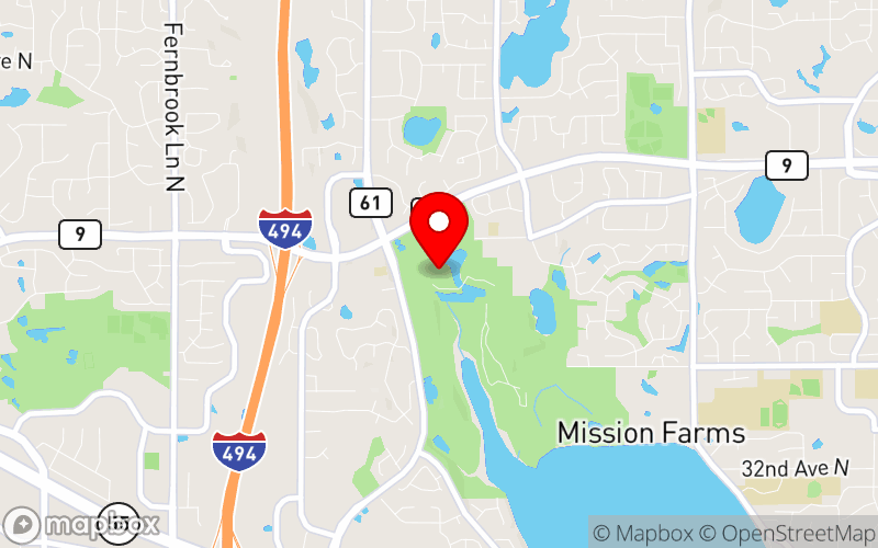 Map for 9th Annual Adler Academy of Minnesota Conference at 12605 Rockford Rd., Plymouth, MN, 55441