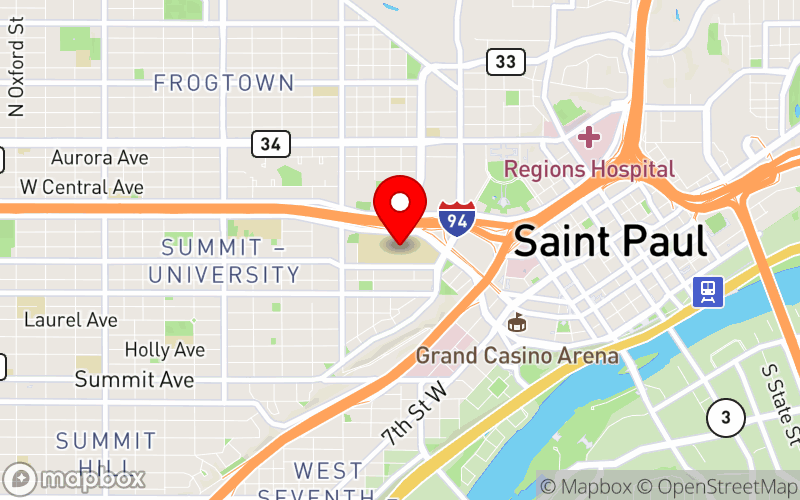 Map for Minnesota OCD Conference 2025 at 235 Marshall Avenue, Saint Paul, MN