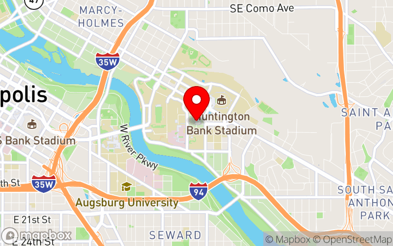 Map for [Partner Event] Mental Health Mass Communication: Using Messages to Relieve the Plight of People with Mental Illness at University of Minnesota - Twin Cities, Minneapolis, MN