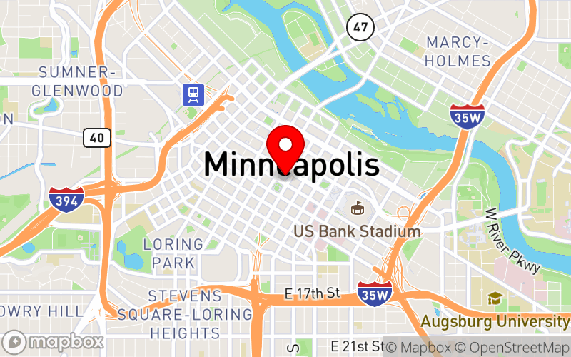 Map for NACBH 2025 Impact Symposium at Minneapolis, MN Map for NACBH 2025 Impact Symposium at Minneapolis, MN