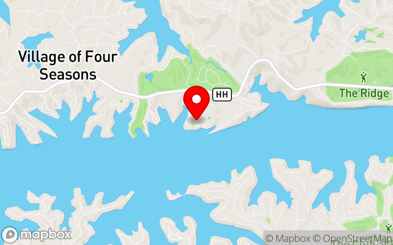 Map for Department of Public Safety - 2025 First Responders Health and Wellness Conference at 315 Four Seasons Dr, Lake Ozark, MO 65049, USA
