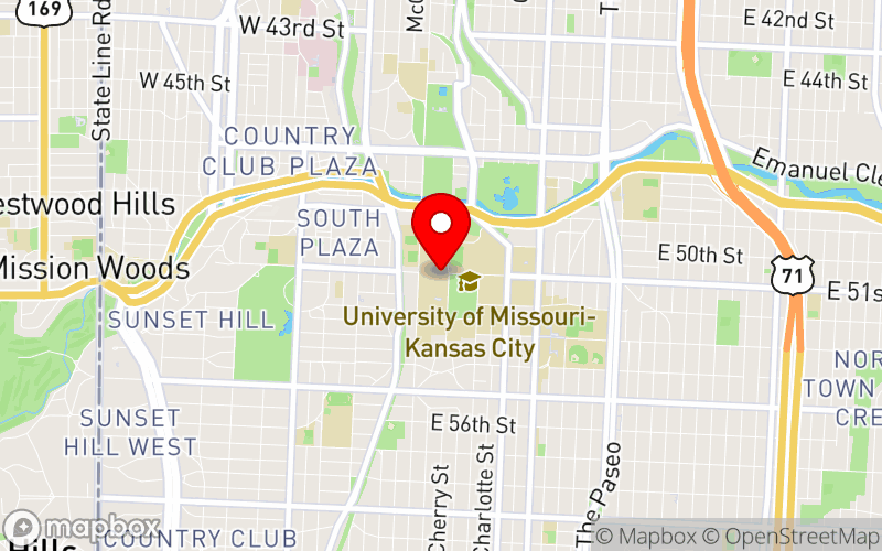 Map for MOPA 2025 Annual Conference at 5100 Cherry St, Kansas City, MO 64110 Map for MOPA 2025 Annual Conference at 5100 Cherry St, Kansas City, MO 64110