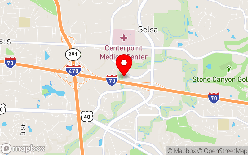 Map for MPPA Fall Conference at 19677 E Jackson Dr, Independence, MO 64057