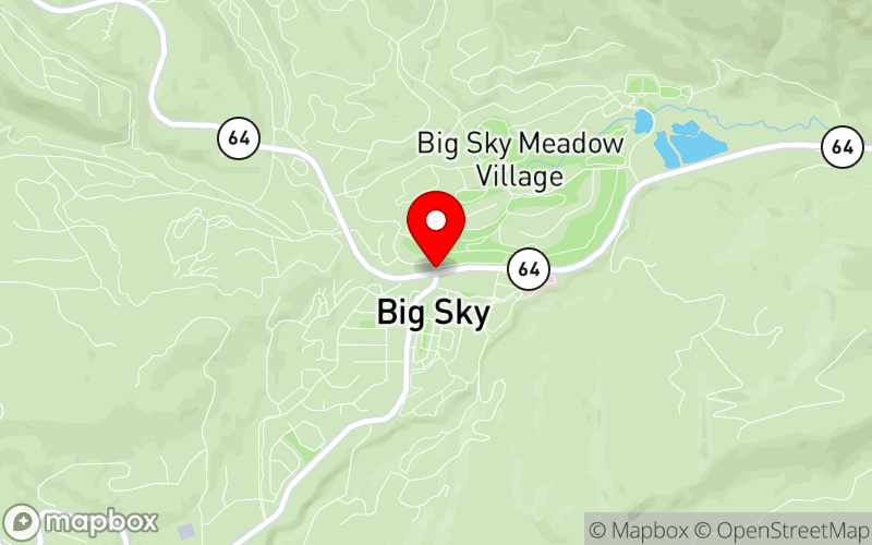 Map for Montana Summer Institute 2025 at Big Sky, MT, United States Map for Montana Summer Institute 2025 at Big Sky, MT, United States