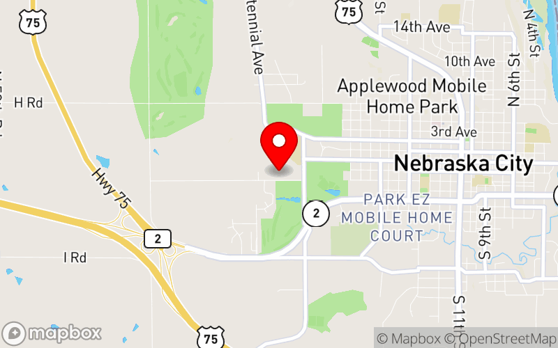 Map for 2025 Nebraska Community Health Conference at 2700 Sylvan Road, Nebraska City, NE 68410 Map for 2025 Nebraska Community Health Conference at 2700 Sylvan Road, Nebraska City, NE 68410