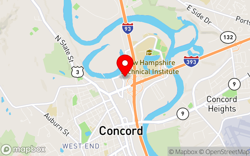 Map for 2025 NH Prevention Conference at 70 Constitution Avenue, Concord, NH 03301, United States Map for 2025 NH Prevention Conference at 70 Constitution Avenue, Concord, NH 03301, United States