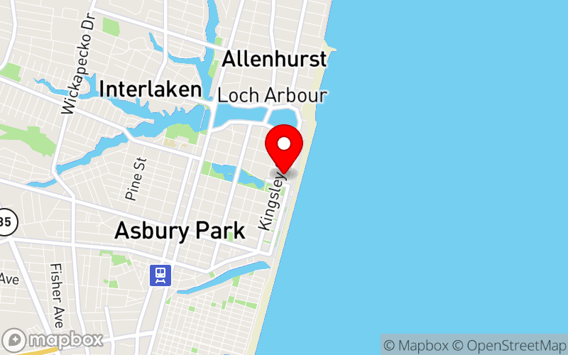 Map for New Jersey Integrated Mental Health Conference (Integrating the Inter-being) at 1401 Ocean Avenue, Asbury Park, NJ 07712 Map for New Jersey Integrated Mental Health Conference (Integrating the Inter-being) at 1401 Ocean Avenue, Asbury Park, NJ 07712