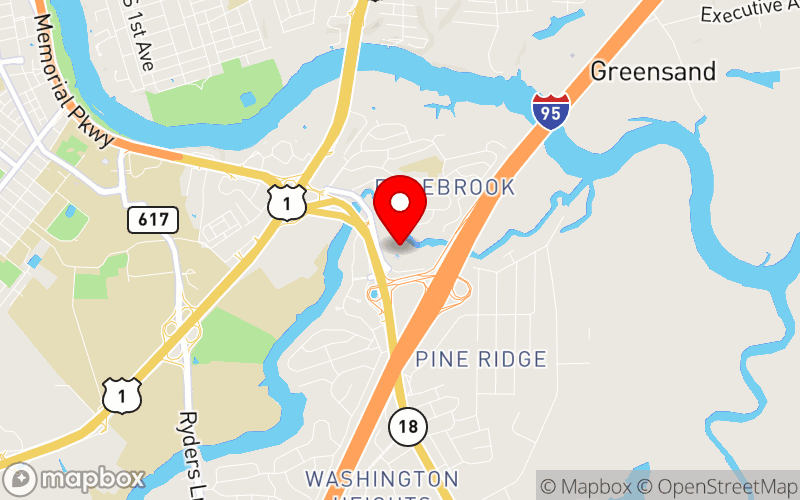 Map for NJ Task Force on Child Abuse and Neglect 2025 Conference at 3 Tower Center Blvd, East Brunswick, NJ