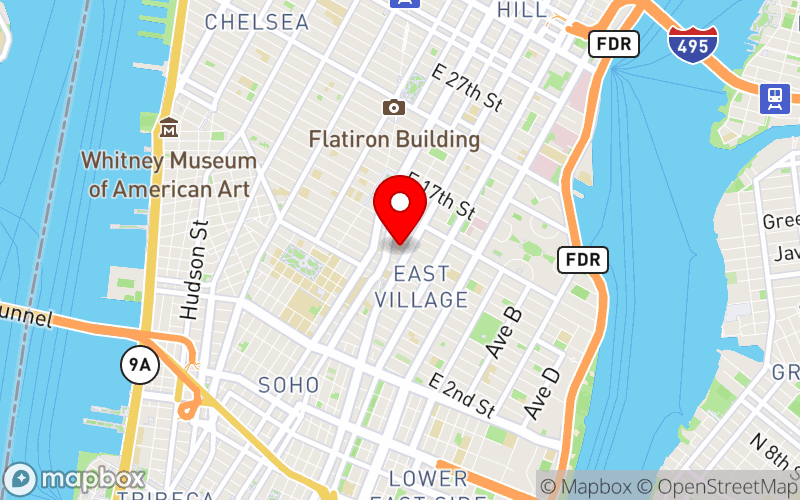 Map for AEDP Conference 2025: In It Together at 125 East 11th St, New York, NY 10003, USA Map for AEDP Conference 2025: In It Together at 125 East 11th St, New York, NY 10003, USA