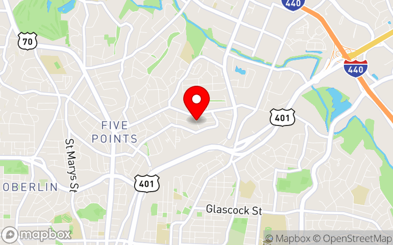 Map for 2025 AAPI Youth Mental Health Conference at McKimmon Center, Raleigh, NC