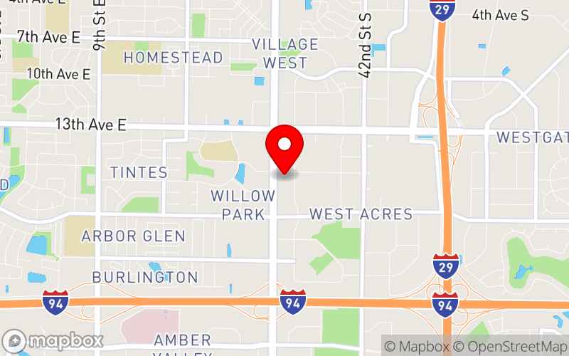 Map for 2025 NDPA Fall Conference at 4400 15th Ave S, Fargo, ND 58103, USA