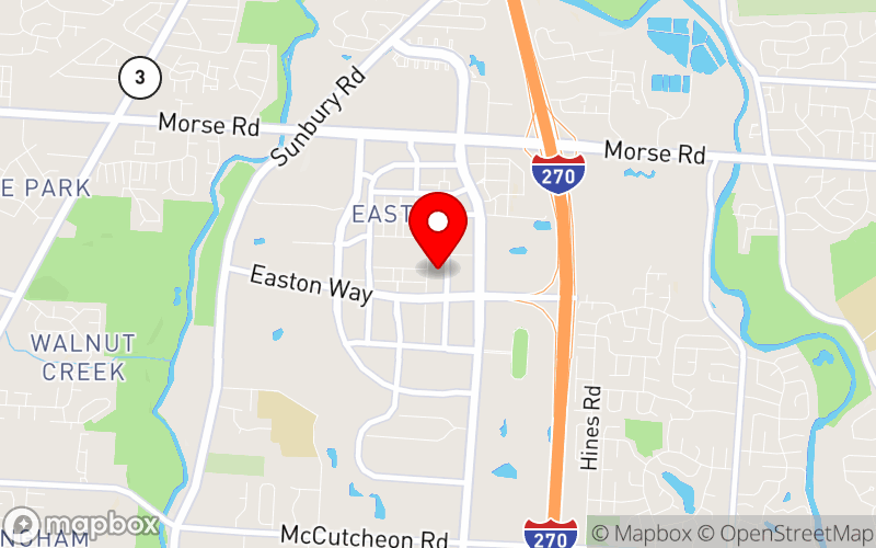 Map for 2025 Ohio Council's Annual Conference at 3900 Chagrin Drive, Columbus, OH 43219