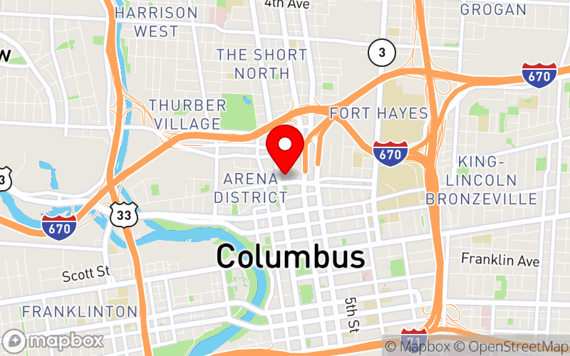 Map for Ohio's 2025 Mental Health & Addiction Conference at Hyatt Regency, Columbus, OH Map for Ohio's 2025 Mental Health & Addiction Conference at Hyatt Regency, Columbus, OH