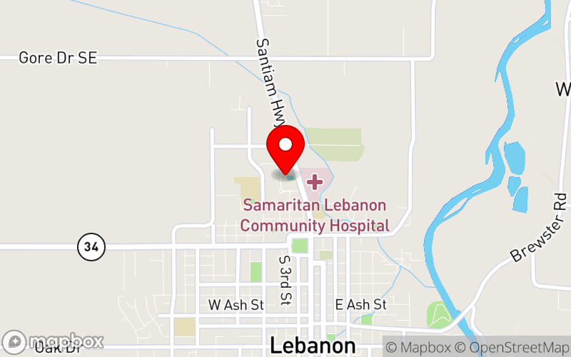 Map for OCEBHA's 2nd Annual Behavioral Health & Aging Conference: Bridging Gaps, Building Resilience: New Frontiers in Geriatric Behavioral Health at 505 Mullins Dr, Lebanon, OR 97355