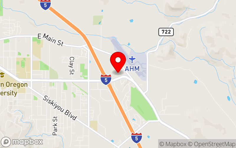 Map for 2025 Behavioral Health Training Summit at Ashland Street 2525, Ashland, Oregon Map for 2025 Behavioral Health Training Summit at Ashland Street 2525, Ashland, Oregon