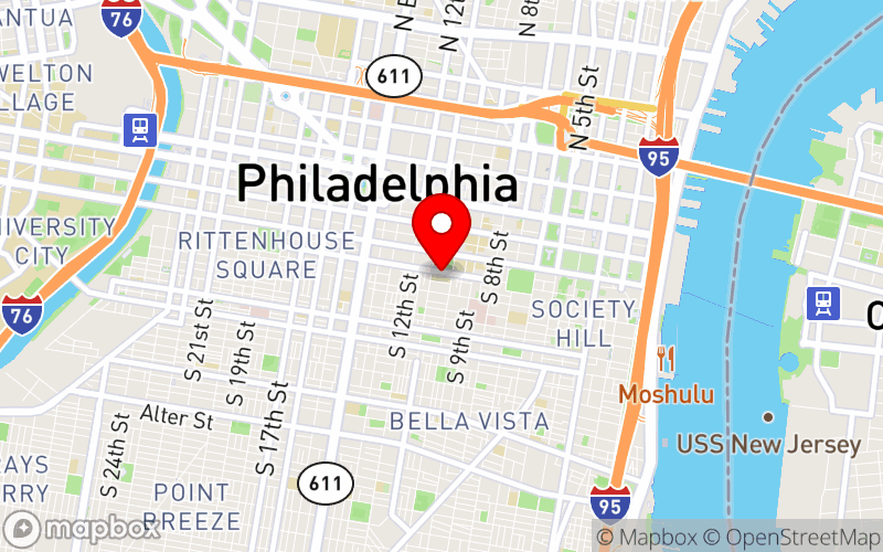 Map for Health Humanities Consortium Conference 2025 at 1020 Locust Street, Philadelphia, PA 19107 Map for Health Humanities Consortium Conference 2025 at 1020 Locust Street, Philadelphia, PA 19107